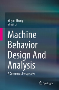 Enlarge image Cover: Machine Behavior Design And Analysis - Springer