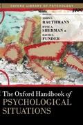 Cover: The Oxford Handbook of Psychological Situations - Oxford University Press Inc