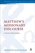 Cover: Matthew's Missionary Discourse - Sheffield Academic Press
