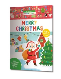 Enlarge image Cover: My Book of Sticker Stories: Merry Christmas - Auzou
