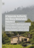 Cover: A Separate Authority (He Mana Motuhake), Volume II - Palgrave Macmillan