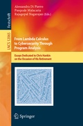 Cover: From Lambda Calculus to Cybersecurity Through Program Analysis - Springer