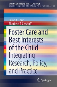 Abbildung von: Foster Care and Best Interests of the Child - Springer