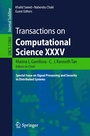 Cover: Transactions on Computational Science XXXV - Springer