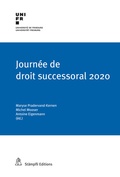 Cover: Journ&eacute;e de droit successoral 2020 - St&auml;mpfli Verlag AG