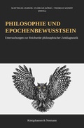 Cover: Philosophie und Epochenbewusstsein - K&ouml;nigshausen & Neumann