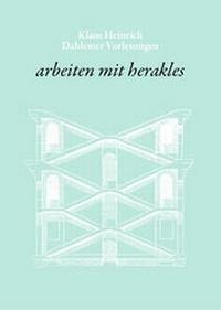 Abbildung von: arbeiten mit herakles - ça-ira-Verlag