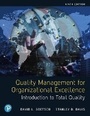 Cover: Quality Management for Organizational Excellence - Pearson
