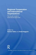 Cover: Regional Cooperation and International Organizations - Routledge