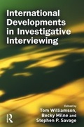 Cover: International Developments in Investigative Interviewing - Willan Publishing