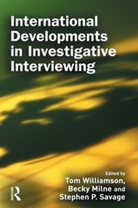 Enlarge image Cover: International Developments in Investigative Interviewing - Willan Publishing