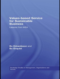 Enlarge image Cover: Values-based Service for Sustainable Business - Routledge