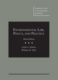 Abbildung von: Environmental Law, Policy, and Practice - Casebook Plus - West Academic Press