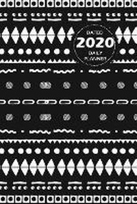 Abbildung von: Pattern Lifestyle, Dated 2020 Daily Planner, 365 Days Blank Lined, Write-in Journal (Black) - Blurb Inc