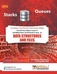 Enlarge image Cover: Data Structures And Files - Nirali Prakashan, Educational Publishers