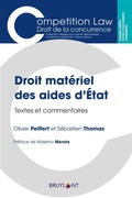 Cover: Droit mat&eacute;riel des aides d'&Eacute;tat - Bruylant