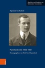 Cover: Familienbriefe 1903-1921 - Böhlau