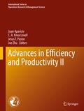 Cover: Advances in Efficiency and Productivity II - Springer