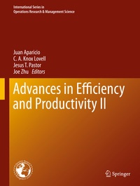 Abbildung von: Advances in Efficiency and Productivity II - Springer
