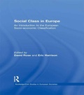 Cover: Social Class in Europe - Routledge