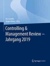 Abbildung von: Controlling & Management Review - Jahrgang 2019 - Springer Gabler