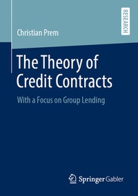 Abbildung von: The Theory of Credit Contracts - Springer Gabler