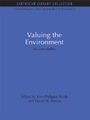 Cover: Valuing the Environment - Routledge