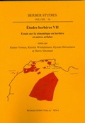 Cover: &Eacute;tudes berb&egrave;res VII - Essais sur la s&eacute;mantique en berb&egrave;re et autres articles - K&ouml;ppe, R