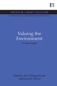Enlarge image Cover: Valuing the Environment - Earthscan Ltd