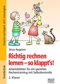 Cover: Richtig rechnen lernen - so klappt&acute;s! 2. Klasse - Brigg