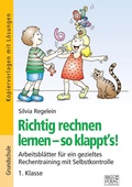 Cover: Richtig rechnen lernen - so klappt&acute;s! 1. Klasse - Brigg