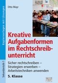 Cover: Kreative Aufgabenformen im Rechtschreibunterricht 5. Klasse - Brigg