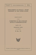 Cover: Impeachment of Donald J. Trump President of the United States (Hrpt 116-346) - Claitor's Pub Division