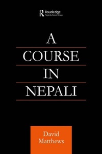 Enlarge image Cover: Course in Nepali - Routledge