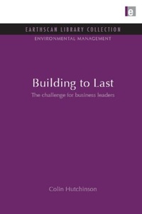 Enlarge image Cover: Building to Last - Earthscan Ltd