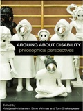 Cover: Arguing about Disability - Routledge