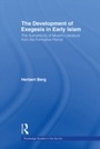 Cover: The Development of Exegesis in Early Islam - Routledge