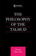 Cover: Philosophy of the Talmud - Routledge