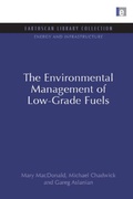 Cover: The Environmental Management of Low-Grade Fuels - Earthscan Ltd