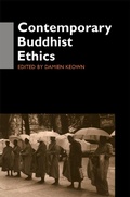 Cover: Contemporary Buddhist Ethics - Routledge