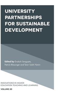 Enlarge image Cover: University Partnerships for Sustainable Development - Emerald Publishing Limited