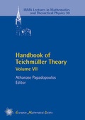 Cover: Handbook of Teichmu&uml;ller Theory, Volume VII - EMS Press