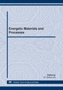 Cover: Energetic Materials and Processes - Trans Tech Publications Ltd