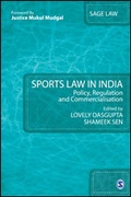 Cover: Sports Law in India - SAGE Publications Pvt. Ltd