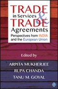 Cover: Trade in Services and Trade Agreements - SAGE Publications India Pvt Ltd