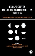 Cover: Perspectives on Learning Disabilities in India - SAGE Publications Pvt. Ltd