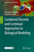 Cover: Combined Discrete and Continual Approaches in Biological Modelling - Springer