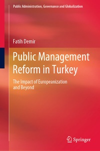 Enlarge image Cover: Public Management Reform in Turkey - Springer