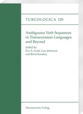 Cover: Ambiguous Verb Sequences in Transeurasian Languages and Beyond - Harrassowitz Verlag
