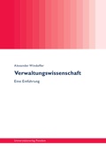 Cover: Verwaltungswissenschaft - Universit&auml;tsverlag Potsdam